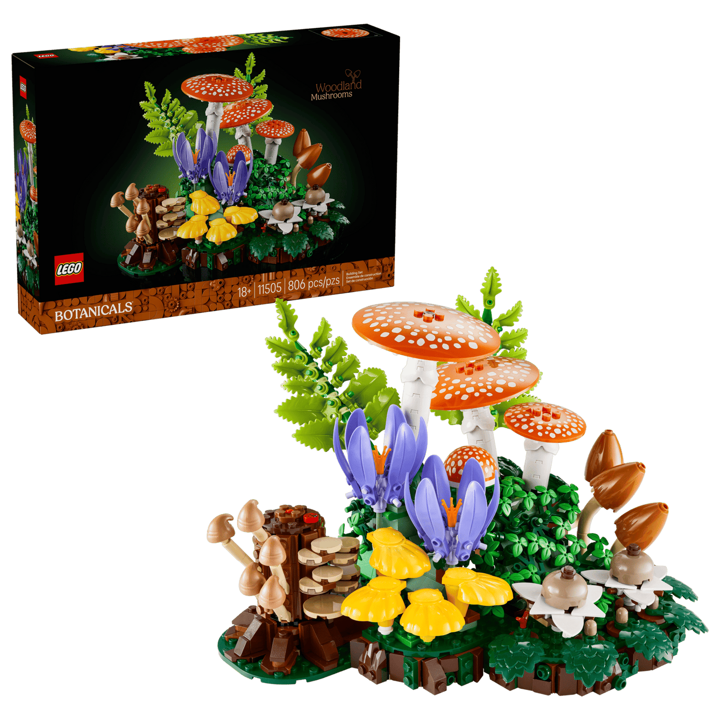 LEGO Botanicals - Woodland Mushrooms