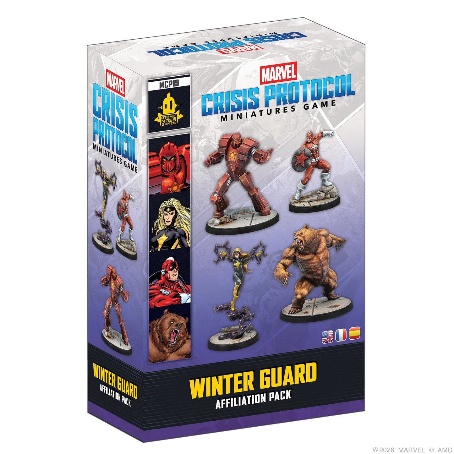 Marvel Crisis Protocol: Winter Guard - Affiliation Pack