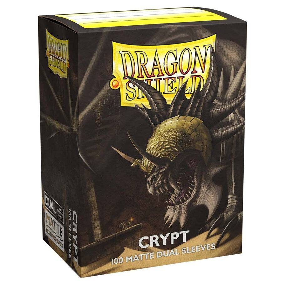 Dragon Shield: 100ct Matte Dual Sleeves - Crypt