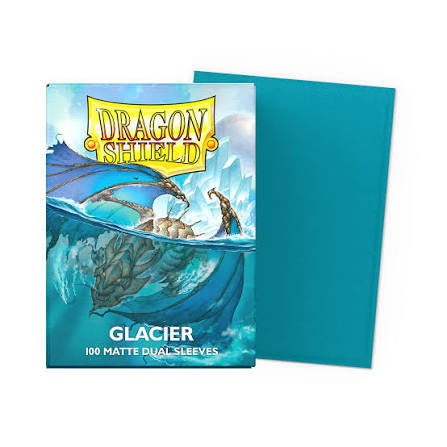 Dragon Shield: 100ct Matte Dual Sleeves -Glacier