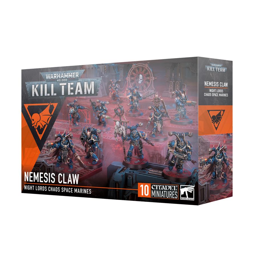 Warhammer 40k Kill Team: Nemesis Claw - Night Lords Chaos Space Marines