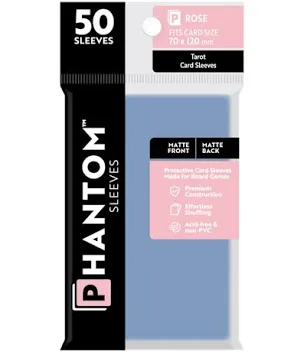 Phantom Sleeves: 50ct Sleeves - Rose