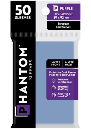 Phantom Sleeves: 50ct Sleeves - Purple