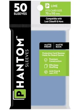 Phantom Sleeves: 50ct Sleeves - Lime