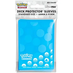 Ultrapro: Pokemon - Water Energy Sleeves (65c)