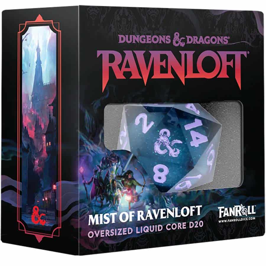 Dungeons & Dragons: Mists of Ravenloft - Oversized Liquid Core d20