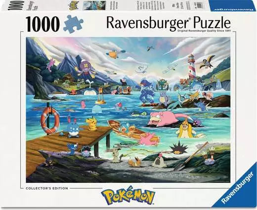 Ravensburger Puzzle: Pokémon -Vaporeon and Temperate Marine - 1000 pieces