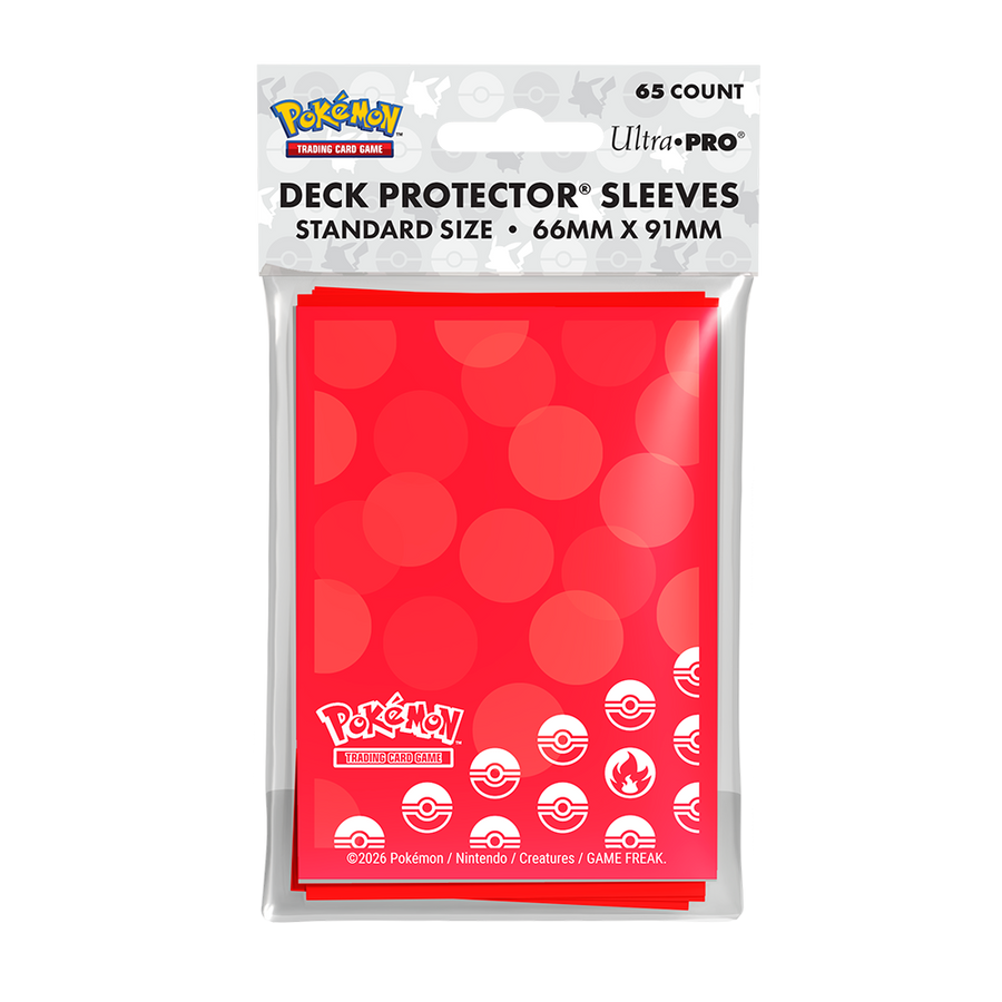 Ultrapro: Pokemon - Fire Energy Sleeves (65c)