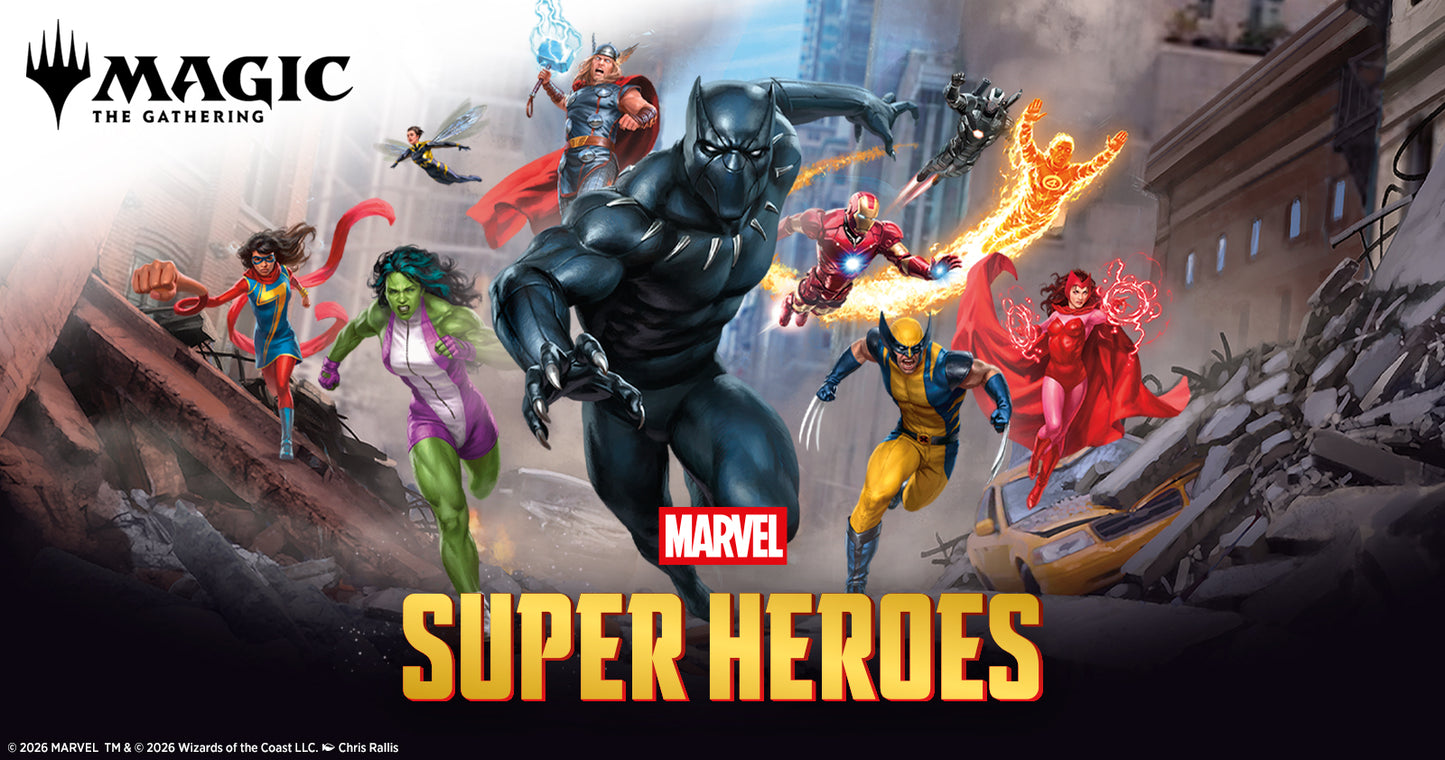 Magic: the Gathering - Marvel Super Heroes Play Booster Box Preorder