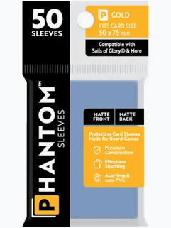 Phantom Sleeves: 50ct Sleeves - Gold