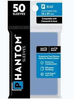 Phantom Sleeves: 50ct Sleeves - Blue