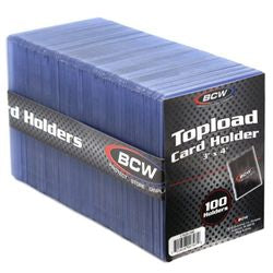 BCW: Top-Loaders (100ct)