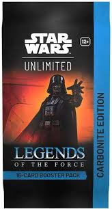 legends of the force carbonite booster box Star Wars Unlimited: Legends of the Force