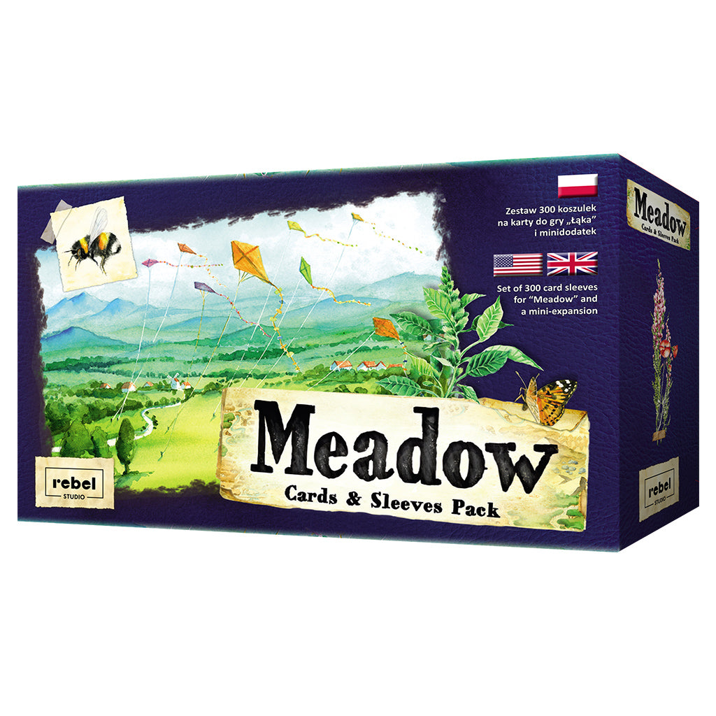 meadow cards & sleeves pack Card Sleeves, TCG Card Sleeve, Custom Card Sleeves, Magic Card Sleeve, Gifts for Gamers,gilded Bee in Purple Floral Realm One Piece Meadow: Downstream  Cards &