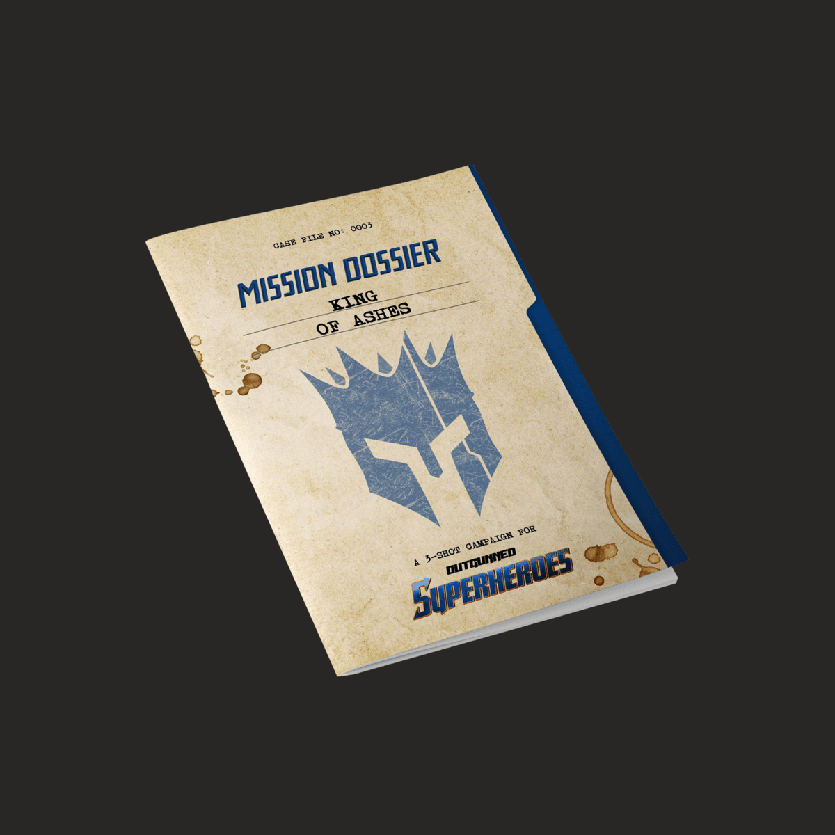 Outgunned: Super Heroes - Mission Dossier King of Ashes