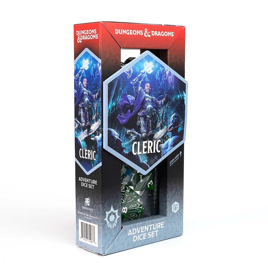 Dungeons and Dragons: Adventure Dice - Cleric Green