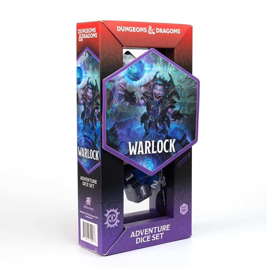 Dnugeons and Dragons: Adventure Dice - Warlock Purple