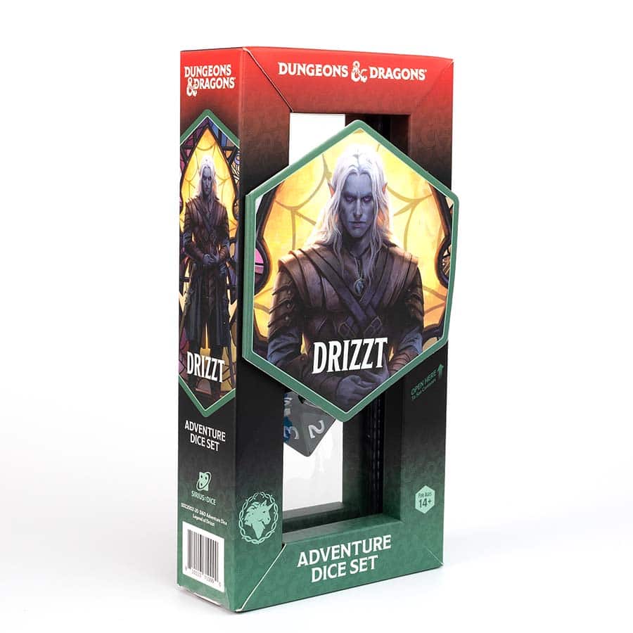 Dungeons and Dragons: Adventure Dice - Legend of Drizzt – Capes