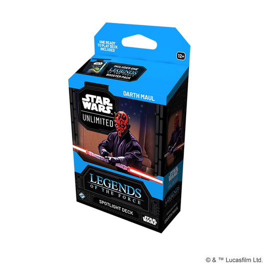 Star Wars Unlimited: Legends of the Force - Spotlight Deck: Darth Maul