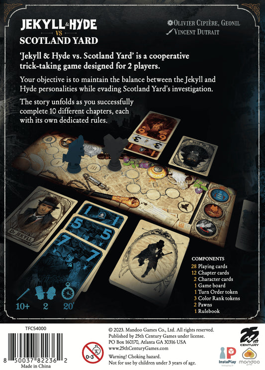 Jekyll & Hyde vs Scotland Yard