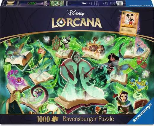 Ravensburger Lorcana Glimmers of the Realm: Emerald 1000pc Puzzle