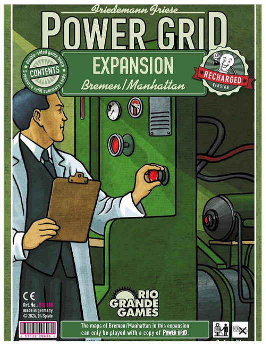 Power Grid: Bremen and Manhattan