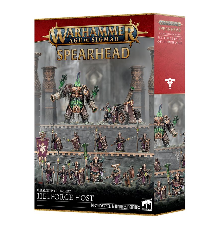 Warhammer Age of Sigmar - Hellsmiths of Hashut Spearhead: Helforge Host