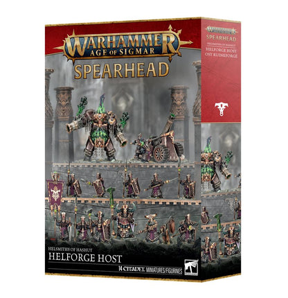 Warhammer Age of Sigmar - Hellsmiths of Hashut Spearhead: Helforge Host