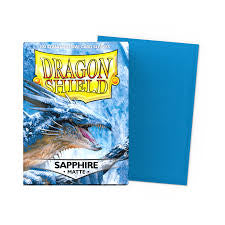 Dragon Shield: Matte - Sapphire Sleeves (100ct)