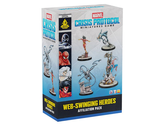 Marvel Crisis Protocol - Web-Swinging Heroes Affiliation Pack