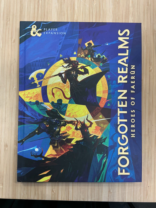 Dungeons and Dragons: Forgotten Realms: Heroes of Faerûn Alternate hard cover