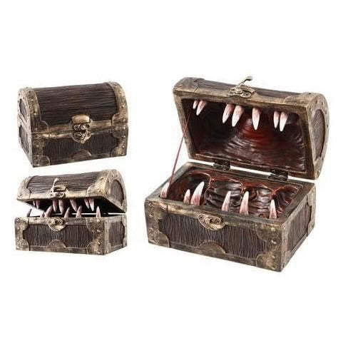 Mimic Chest Dice Storage Box