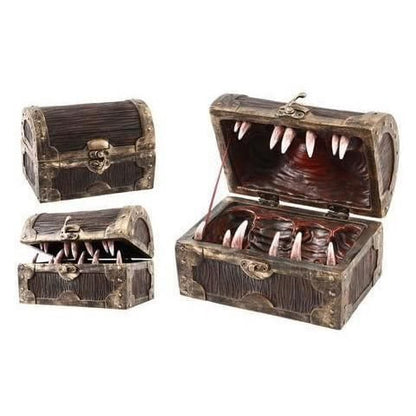 Mimic Chest Dice Storage Box