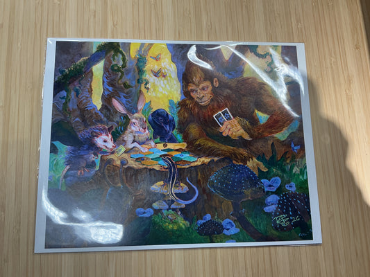 Sasquatch Art Print