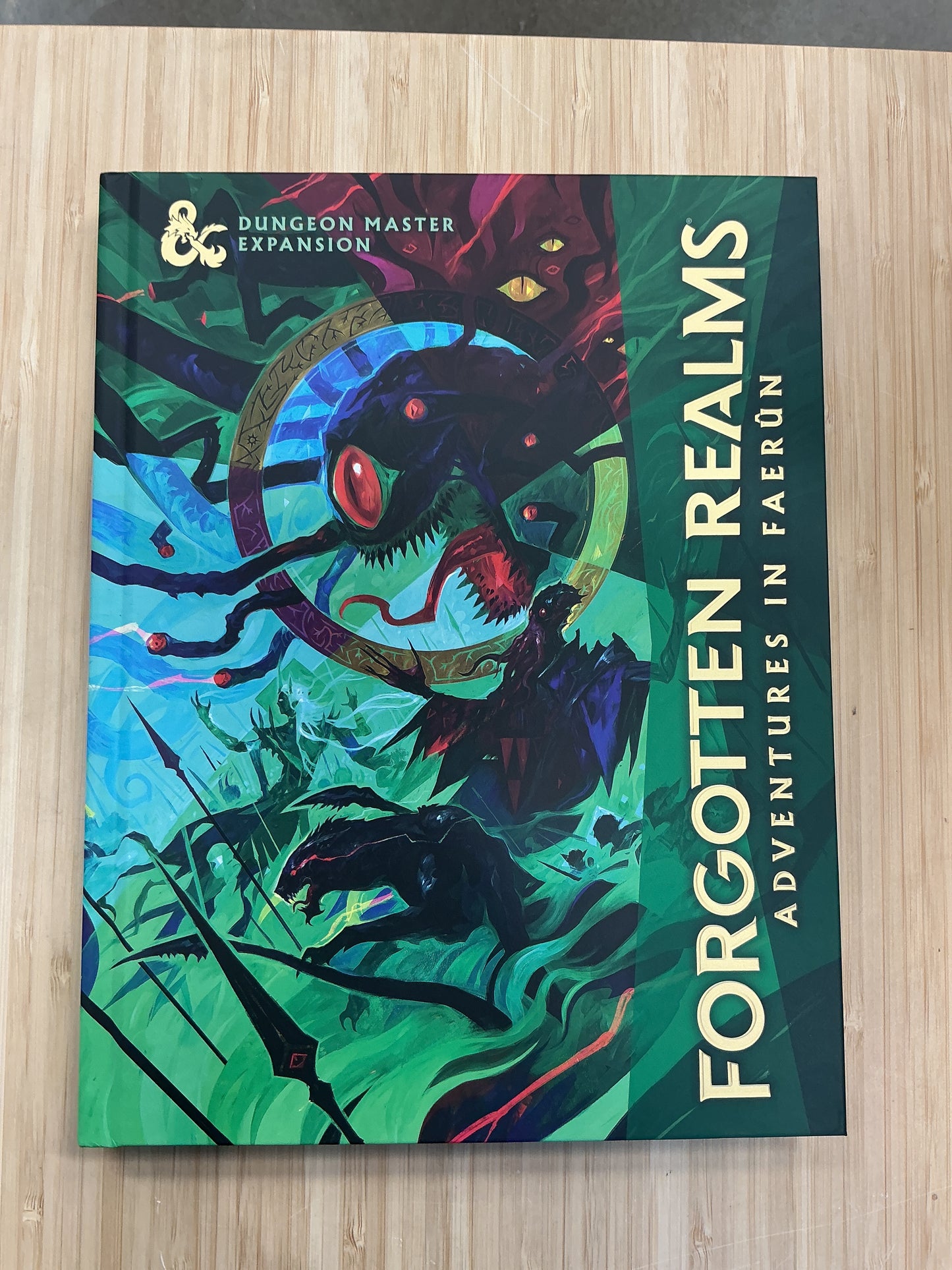 Dungeons and Dragons: Forgotten Realms: Adventures in Faerûn Alternate hard cover