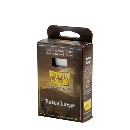 Dragon Shield: 100ct Extra Large Board Game Sleeves - Clear