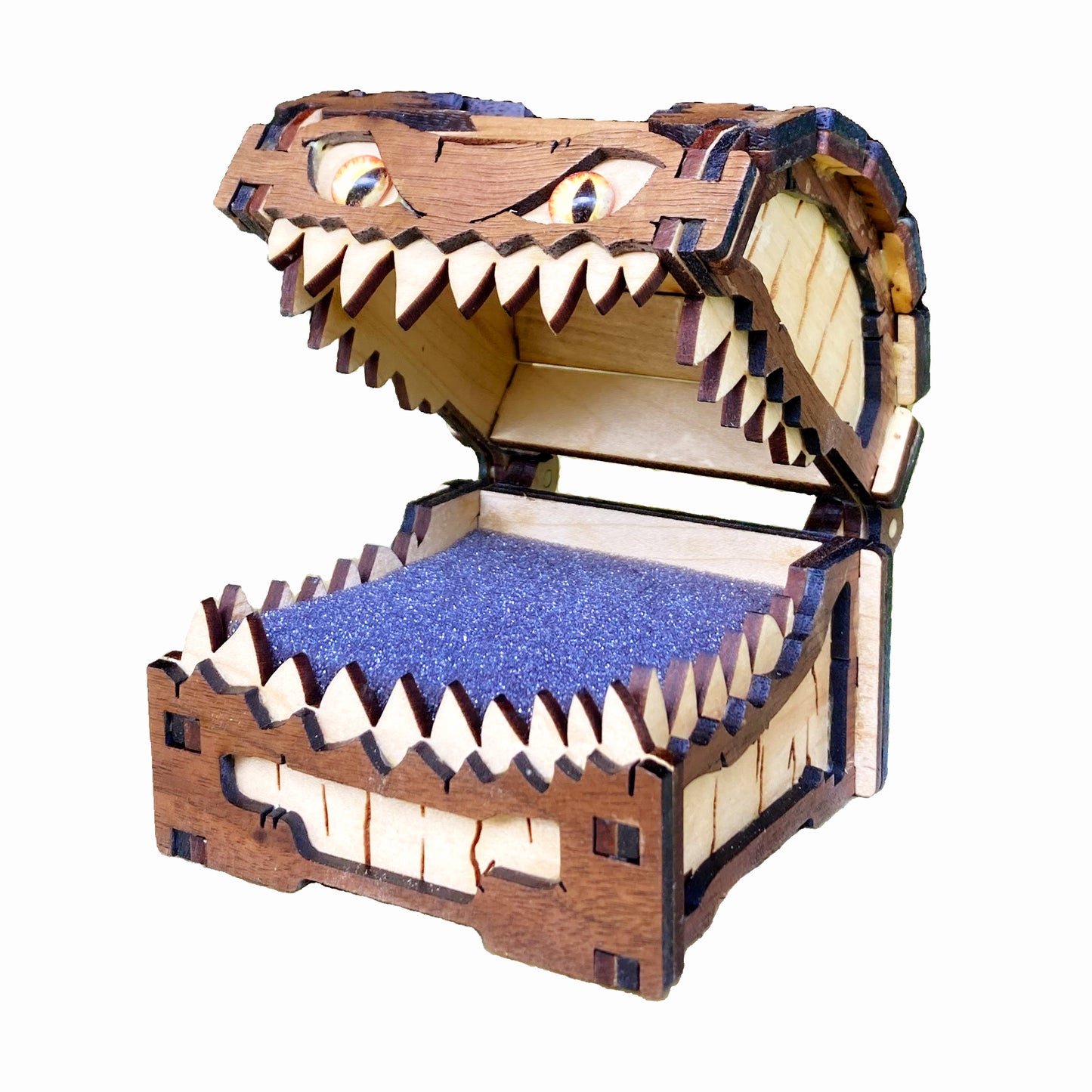 Hrothgar's Hoard: Mimic Chest - Walnut Base/Maple Details