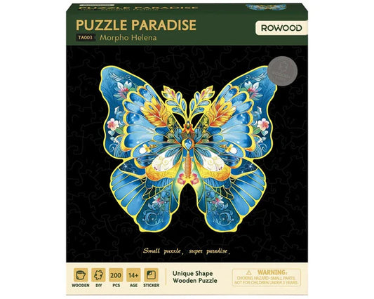 Puzzle: Morpho Helena Butterfly