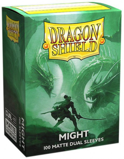 Dragon Shield: 100ct Matte Dual Sleeves - Might