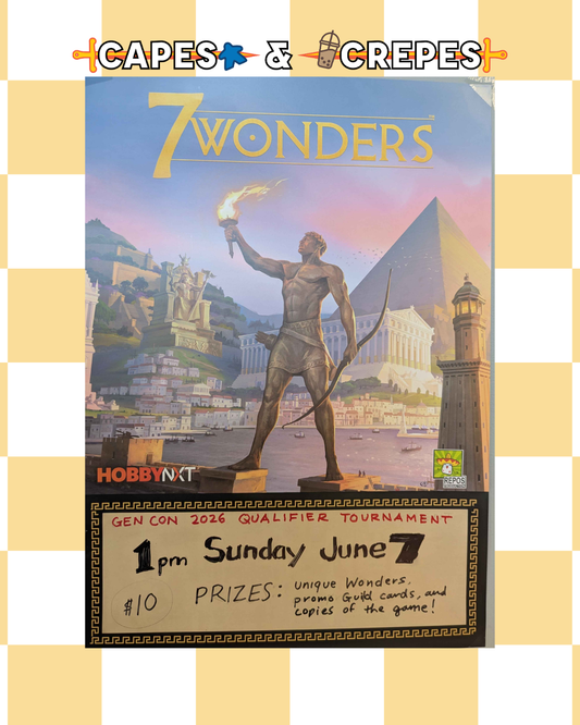 7 Wonders Tournament June 7th