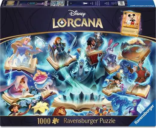 Ravensburger Lorcana Glimmers of the Realm: Sapphire 1000pc Puzzle