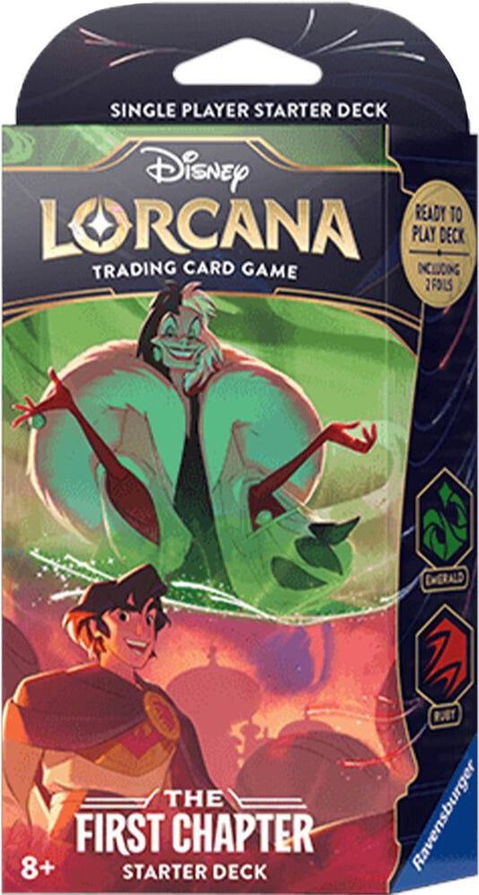 Disney Lorcana TCG: The First Chapter - Emerald Ruby Starter Deck