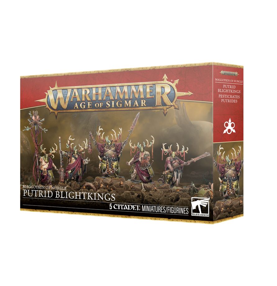 Warhammer AOS: Maggotkin of Nurgle - Putrid Blightkings