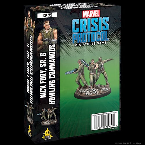 Marvel Crisis Protocol: Nick Fury, Sr. & Howling Commandos