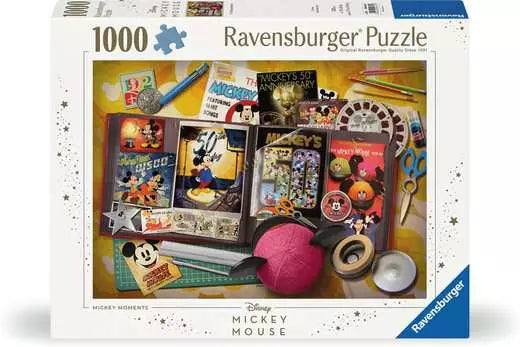 Ravensburger 1970 Mickey Moments 1000pc Puzzle