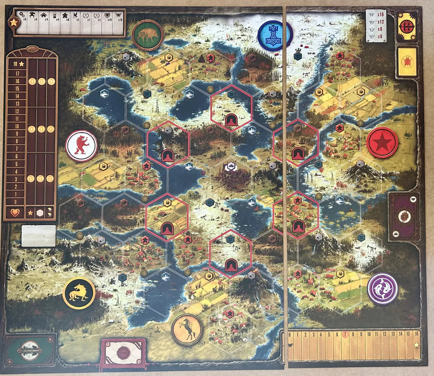Scythe: Game Board Extension