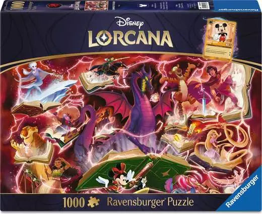 Ravensburger Lorcana Glimmers of the Realm: Ruby 1000pc Puzzle