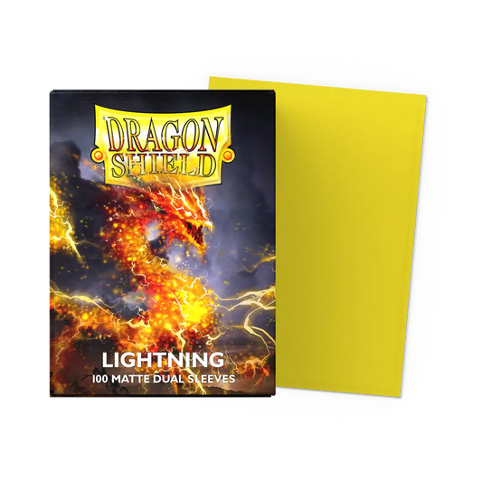 Dragon Shield: Dual Matte - Lightning Sleeves (100ct)