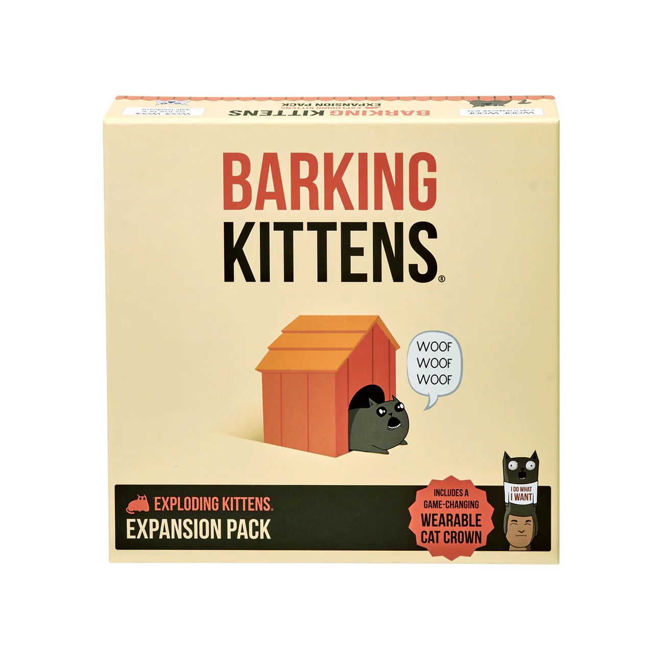 Exploding Kittens - Barking Kittens Expansion – Capes and Crepes Board ...