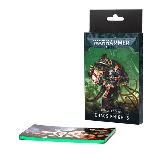 Warhammer 40K: Chaos Knights - Data Sheet Cards
